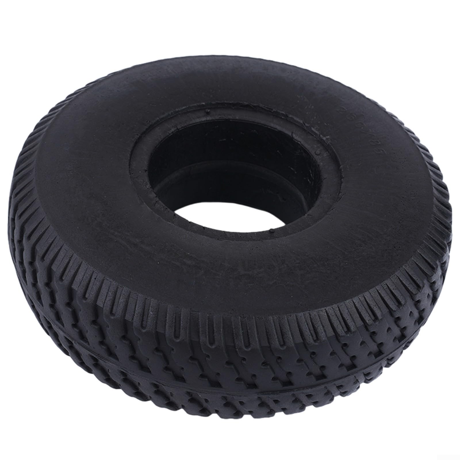 Pneumatico solido in gomma da 10 pollici 260 x 85 4 10/3 50 4 per scooter di mobilità del carrello, costruito per resistere all'usura a lungo termine