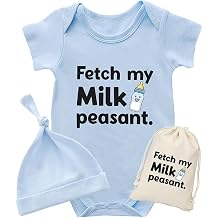 Baby Twins Bodysuits Fetch My Milk Peasant Cotton Short Sleeve Funny Outfit Infant Twin Unisex Romper With Hat 0-12M