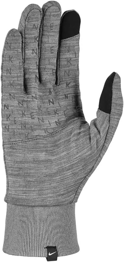 Nike Mens Sphere 3.0 Running Gloves Gray | Silver Small - Image 3