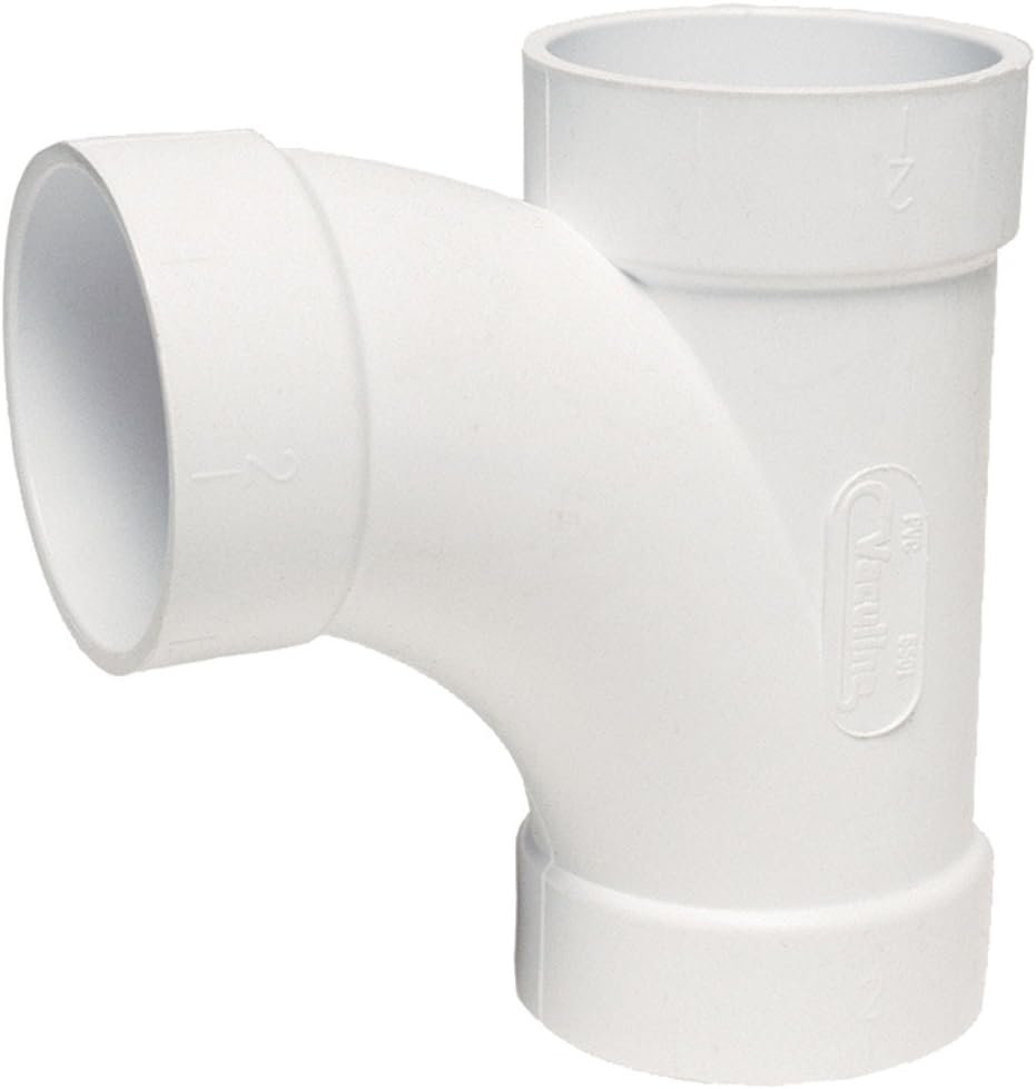 VM106 90-Degree 3-Way T Shape PVC Fittings