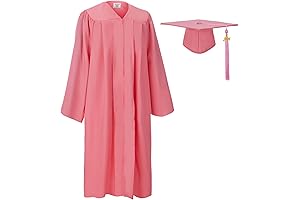 Pink Cap and Gown 2022: Celebrate Your Graduation in Style