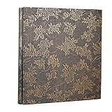 Apariencia elegante: el aspecto elegante junto con la exclusiva textura de la cubierta de flores de uva, hace que este álbum de fotos parezca aún más deslumbrante.
