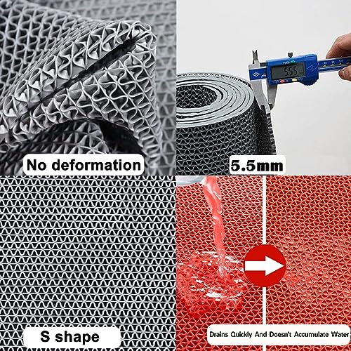 Tapis de sol antidérapant de piscine extérieure et douche d'hôtel - 5
