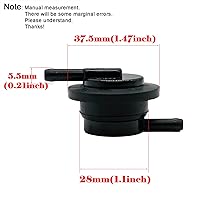 Vista 6 de JMCHstore Válvula de ventilación del tanque de combustible de gasolina OEM con arandela para motor Predator 212 6.5hp 224 Max, válvula de vuelco