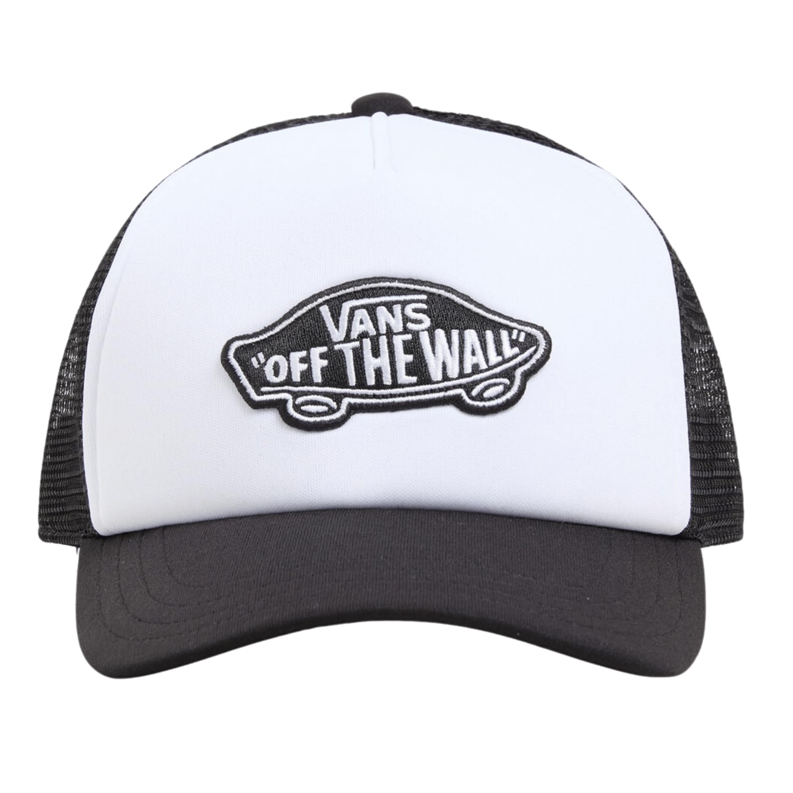Vans Classic Patch Curved Bill Trucker Cap Junior Black/White