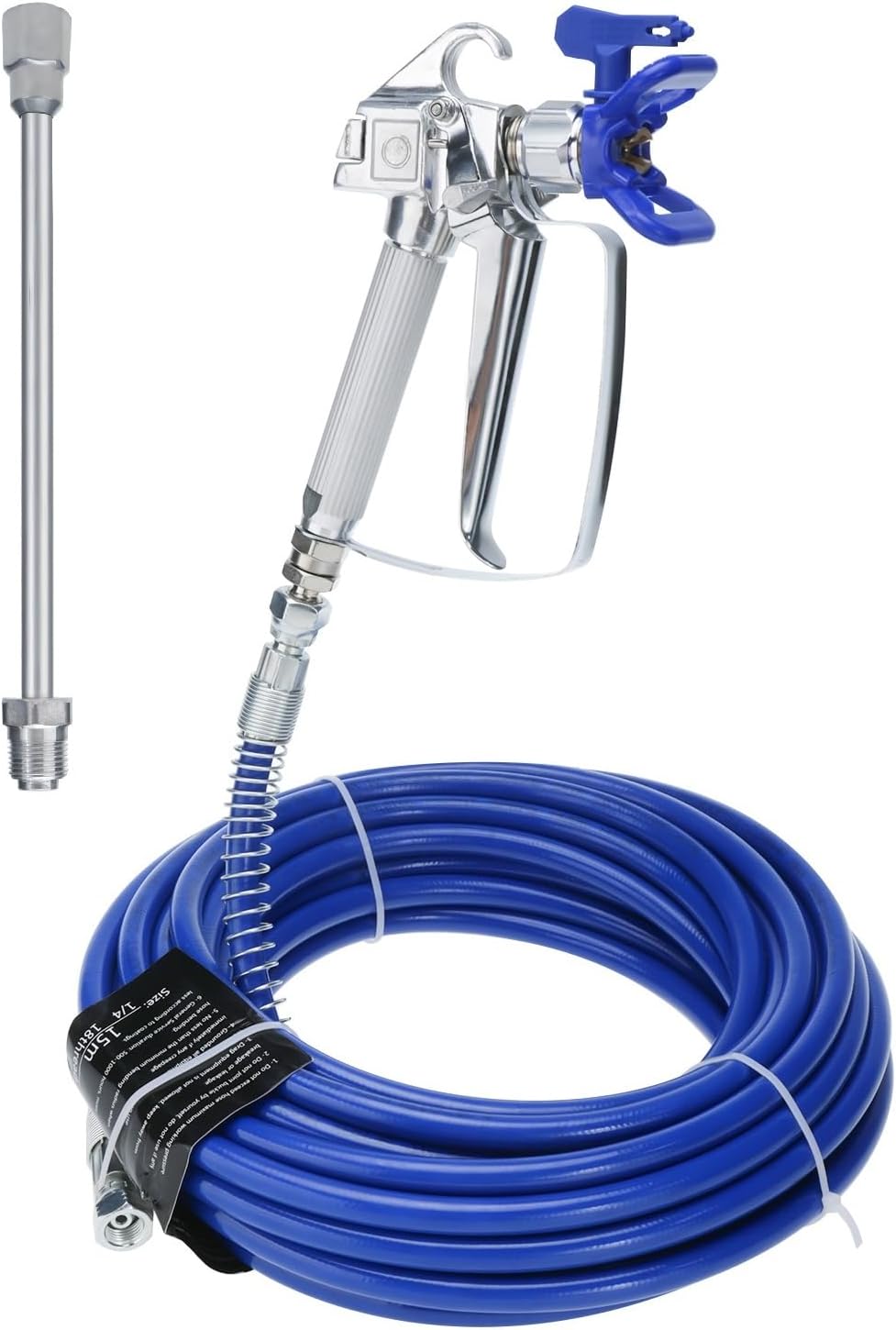 YaeTek Airless Paint Spray Gun Hose Kit, 50ft x 1/4