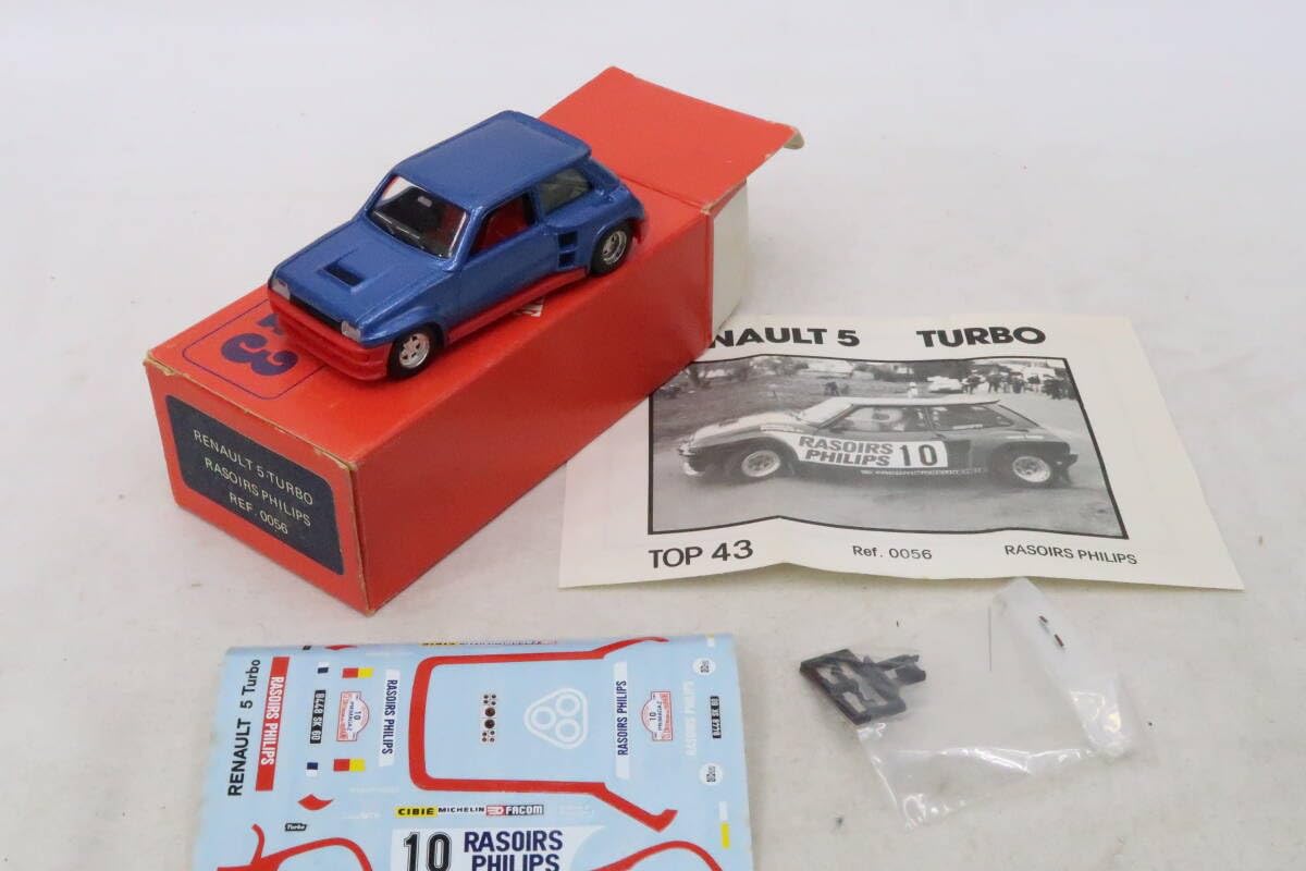 Amazon.co.jp: TOP43(solido)キット RENAULT 5Turbo PHILIPS ルノー