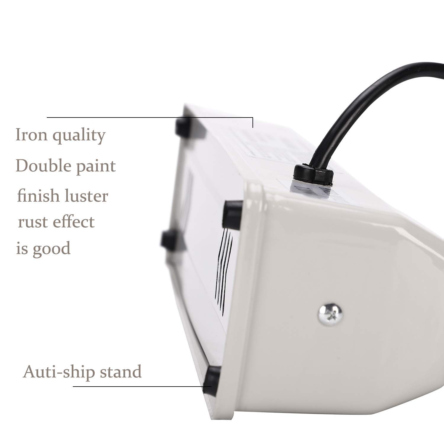 Fеаturеd Prоduсt HeiGuno 8 / 200mm 110V Metal Shell Impulse Manual Hand Sealer Heat Sealing Machine Spare Teflon & Sealing Elements