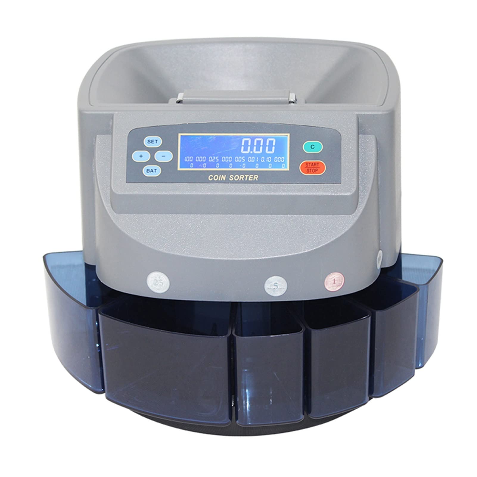 Macchina Conta Banconote, USD, euro Bancone con banco della moneta, magazzino e wrapper moneta moneta controproteria for banca, negozio XD-9005(EUR)