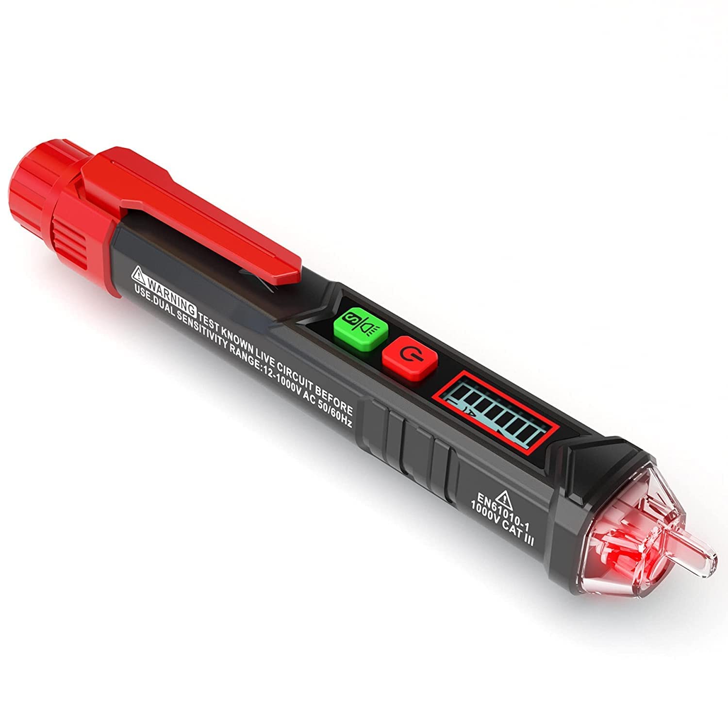 Voltage Tester/Non-Contact Voltage Tester with Dual Range AC 12V-1000V/48V-1000V, Live/Null Wire Tester (B0D8YCQ2GB) Amazon Price History, Amazon Price Tracker
