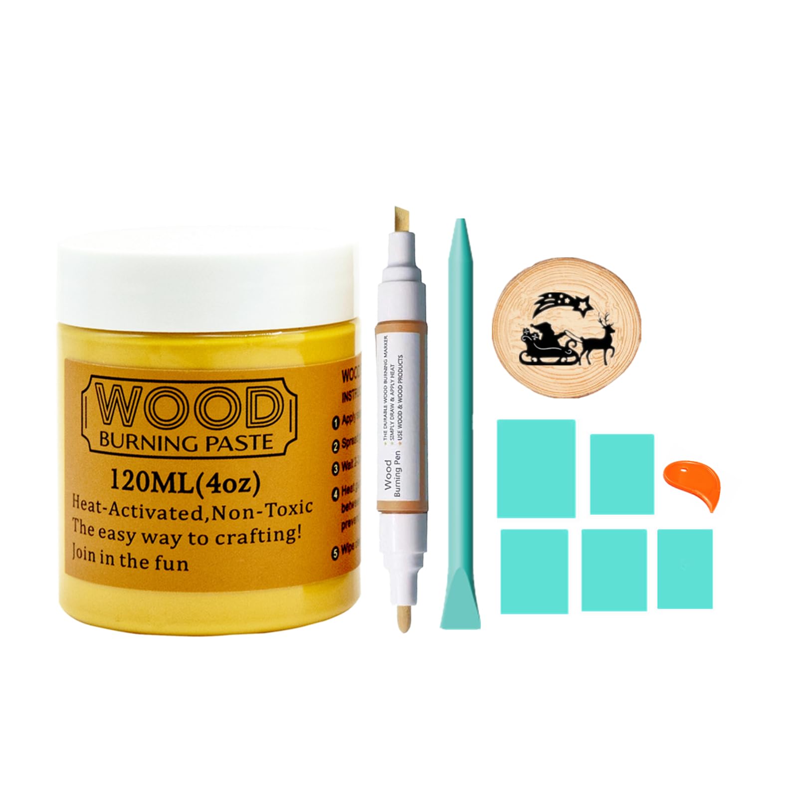 JAJADO Wood Burning Paste Pen Kit
