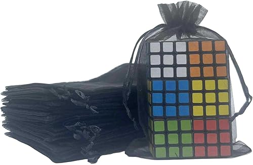 Vista 129 de 100 Pcs Gift Organza Bags 5x7 Inch Gold Drawstrings Sheer Fabric Pouch for Jewelry Baby Shower Christmas Party Favors Wedding Kids Men Teenage