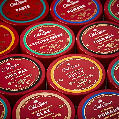 Old Spice Hair Styling Putty for Men, High Hold Matte Finish, 2.22 Oz Each, Twin Pack, NEW Formula - image 8