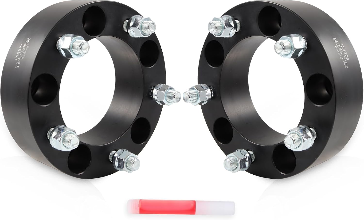 ECCPP 2PCS 5x5.5 Wheel Spacers 2" Bore 108mm Studs 1/2" 5Lug Wheel Spacers Fit for Dodge B1500 1997-1998 for Dodge D150 1990-1993 for Dodge Ram 1500 1994-2001