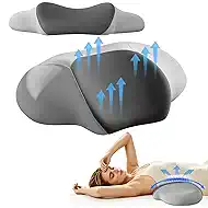Cervical Neck Pillow for Sleeping，Ergonomic Memory Foam Pillow for Neck Pain Relief,Side Sleeper Pillows for Adults,Orthopedic Bed Pillow for Side Back Stomach Sleepers
