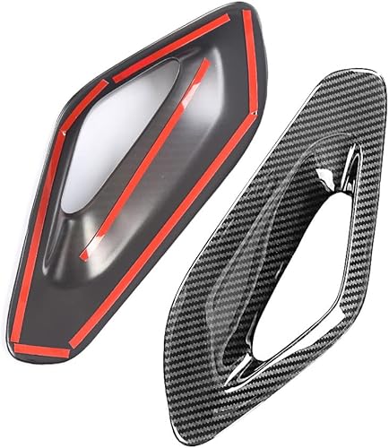 Miniatura 8 de Reposabrazos laterales de fibra de carbono con control central compatible con Mercedes Benz GLE350 W167 400d 450 GLE C167 53 63 S AMG GLS450 X167