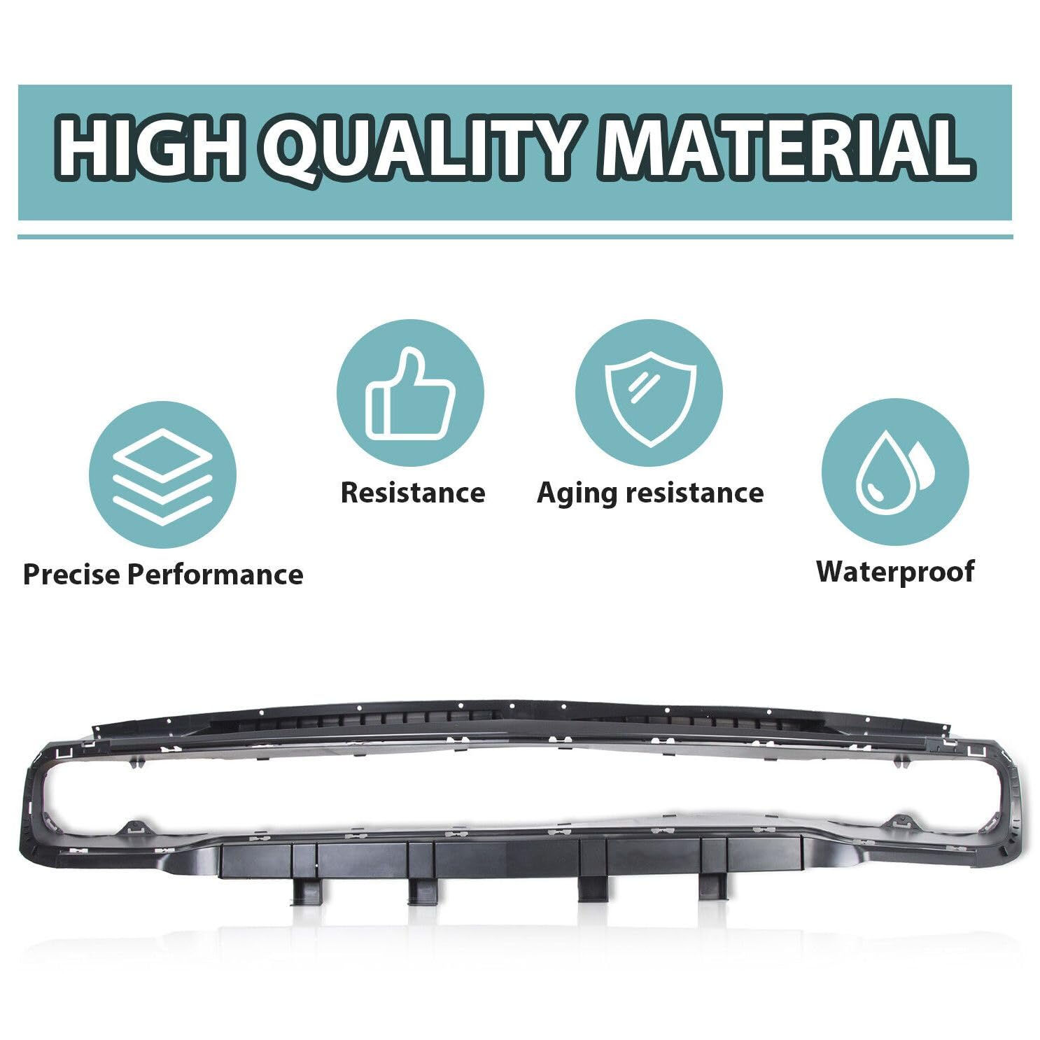Amazon.com: knaricas Grille Reinforcement Hellcat Front Upper ABS 