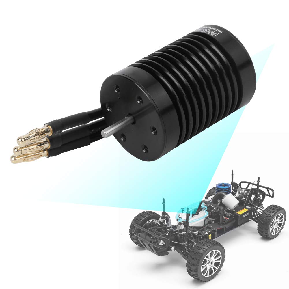 Agatige Motore Senza spazzole 3300 4370KV 1/10 RC Motore Senza spazzole per Auto(3300kv)