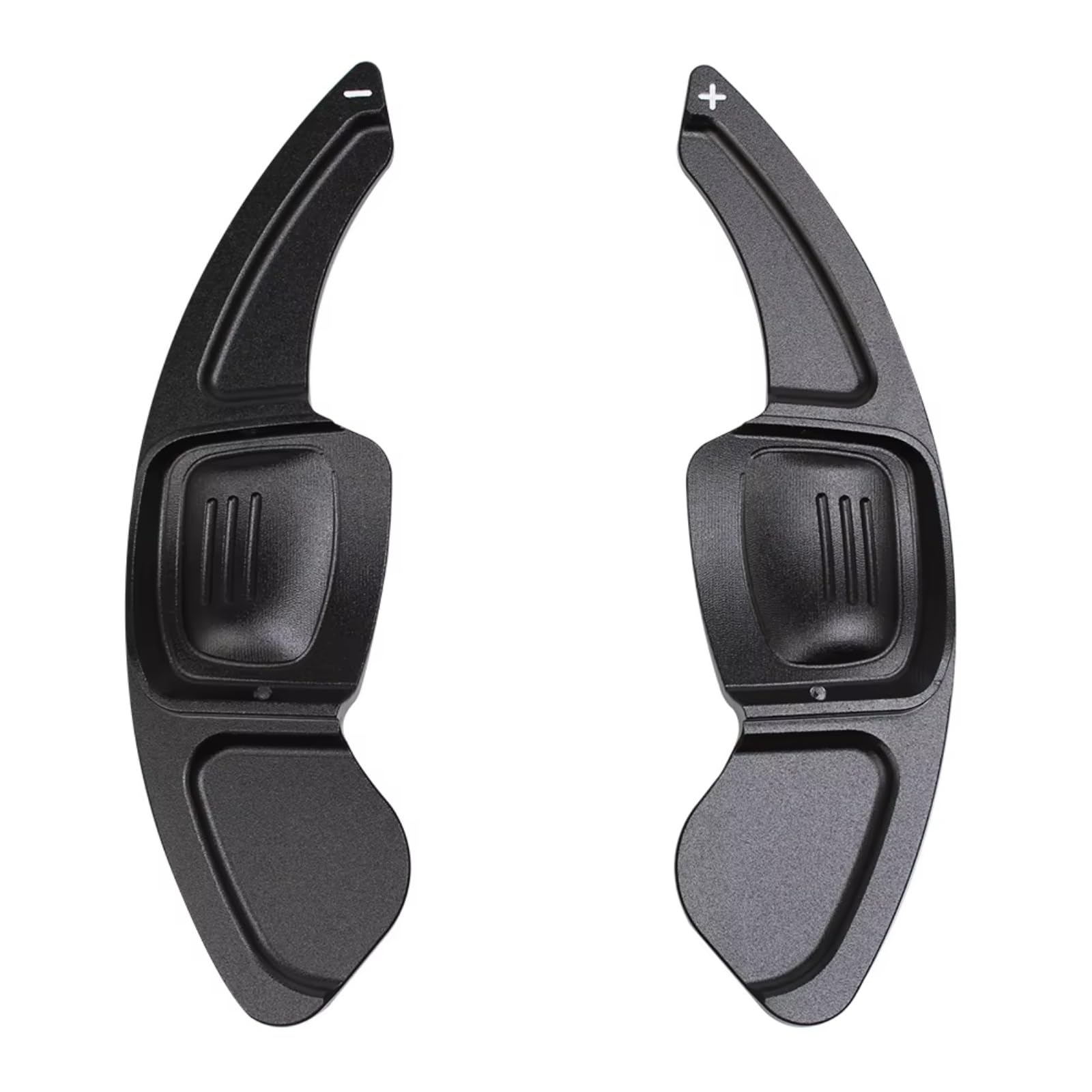Ztguioq Black Paddle Shifter Extensions Compatible With Vw For Touron For Touareg For Cc For Phideon Car Steering Wheel Shift Paddles Shifter Extension(Black)