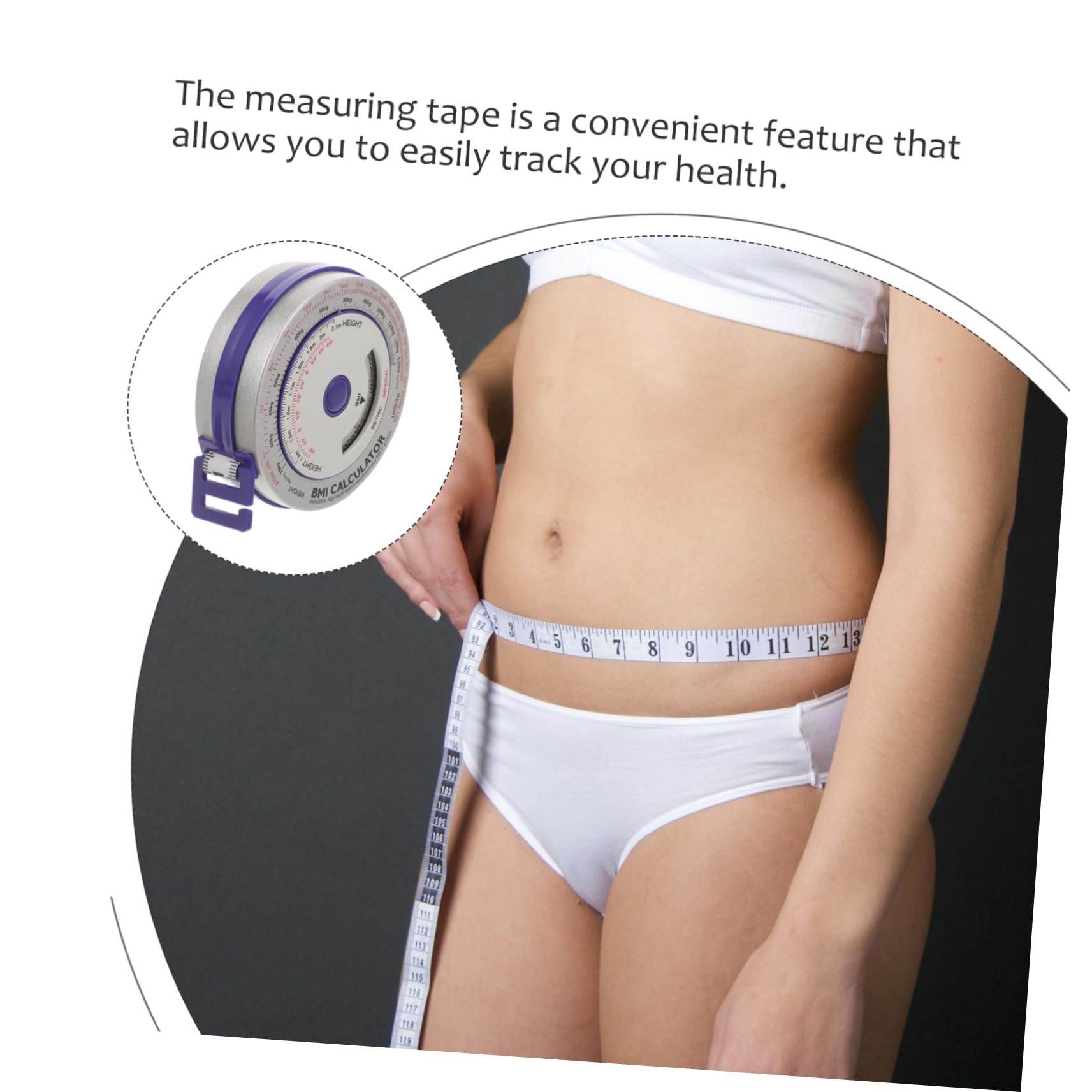 ウエスト測定 Amazon | NOLITOY アルミ巻尺 ジムのメジャーテープ 巻尺紙 ウエスト周囲テープ ウエスト測定テープ 人体測定テープ 腕用 テープ  緩んだ巻尺 フィットネス測定テープ 筋肉測定テープ 身体測定定規 柔 | メジャー・巻尺