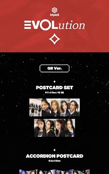 tripleS EVOLution Mujuk Mini Album Full 3 Version SET Standard A Version+Standard B Version+QR Version+Tracking Sealed