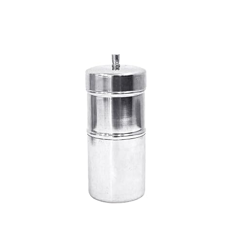 Traditional Stainless Steel South Indian Filter Coffee Maker for Authentic Drip Kaapi Reusable Phin Kumbakonam Pour Over Percolator