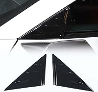 Vista 9 de Cubierta triangular para ventana delantera compatible con Chevrolet Corvette C8 Stingray Sports 2020 2021 2022, calcomanías de cubierta de alerón