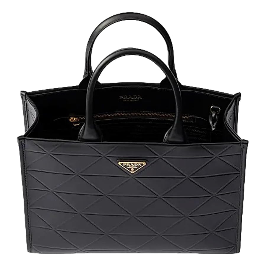 PRADA ブラック レザートートバッグ 楽天市場】【バッグ】PRADA プラダ SAFFIANO TRAVEL