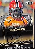 Sports Memorabilia Autograph Warehouse 248806 Zack Hodges Autographed Football Card - Harvard 2015 Sage Hit - No. A105 Rookie