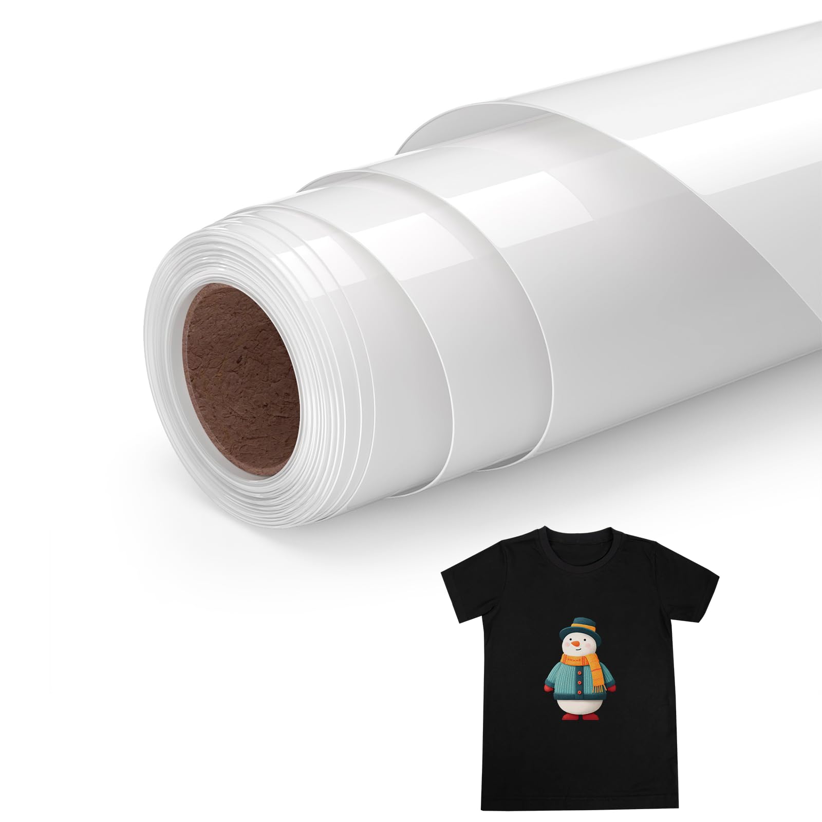 Rollo de vinilo de sublimación de alta transmisión para tejidos oscuros, 30,5 x 183cm (Matte para telas oscuras)