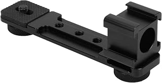 Suporte resistente para sapata, suporte para sapata para telefone, luz de preenchimento para telefone com câmera Gimbal Todos 1/4 parafuso microfone para equipamento fotográfico