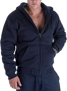 Sponsored Ad - Gary Com Heavyweight Sherpa Hoodies for Men, Thick Fleece Lined Full Zip Up Winter Warm Sweatshirts Work Ja...