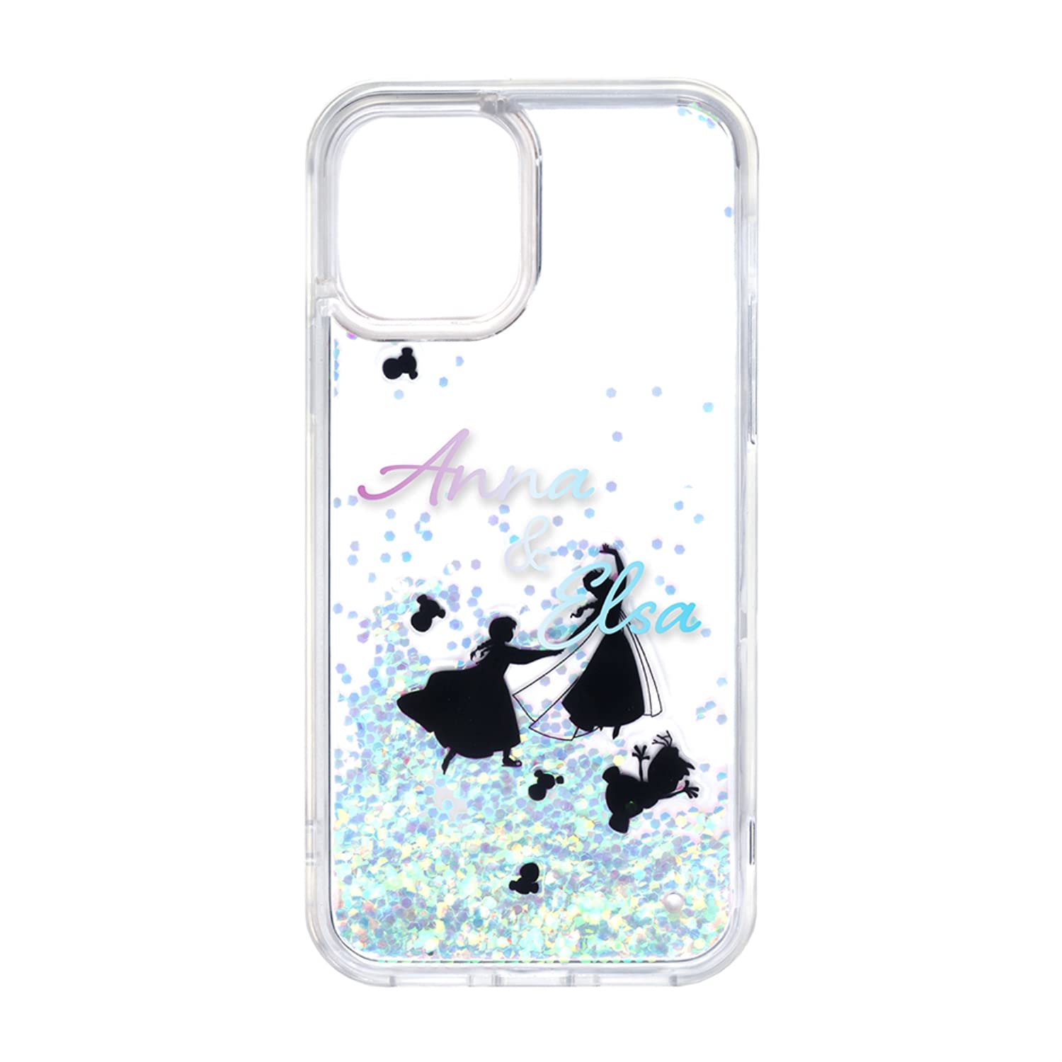Premium Style iPhone 12 mini用 グリッターケース [『アナと雪の女王』] PG-DLQ20F04FRZ