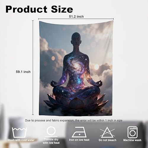 Miniatura 234 de Shrahala Tapiz de meditación, Buda Zen Happiness para colgar en la pared, tapiz grande psicodélico, tapiz decorativo para dormitorio, sala de estar