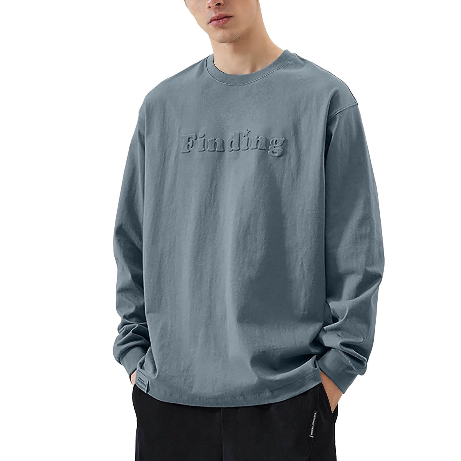 Pull graphique à manches longues homme sweat respirant sport et loisirs