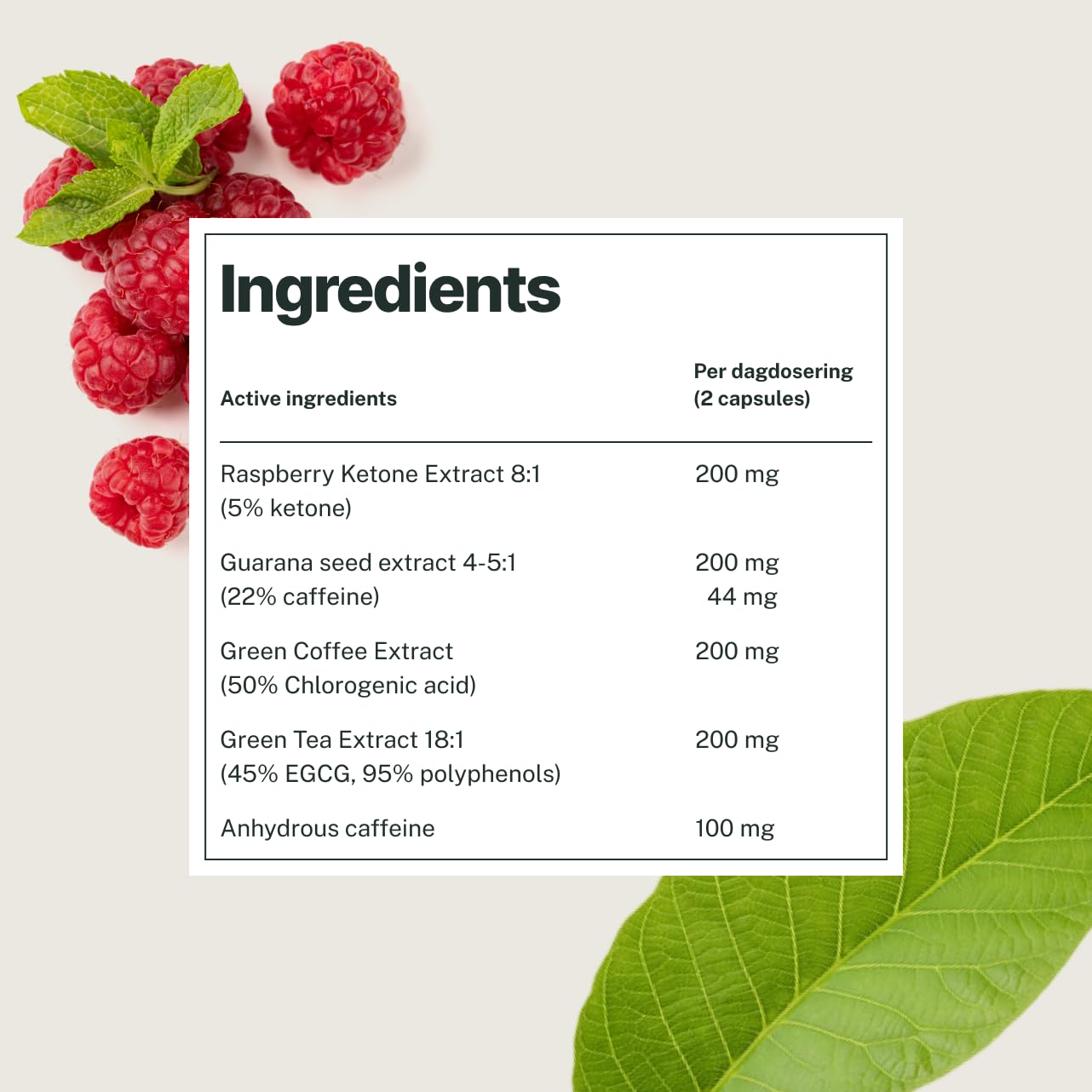 Toxofil – Formule végétale avec extrait de café vert & framboise | 60 gélules – 450 mg