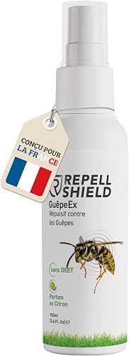 ® Citronnelle Spray Anti Guepes et Frelons -100ml- N RepellShield