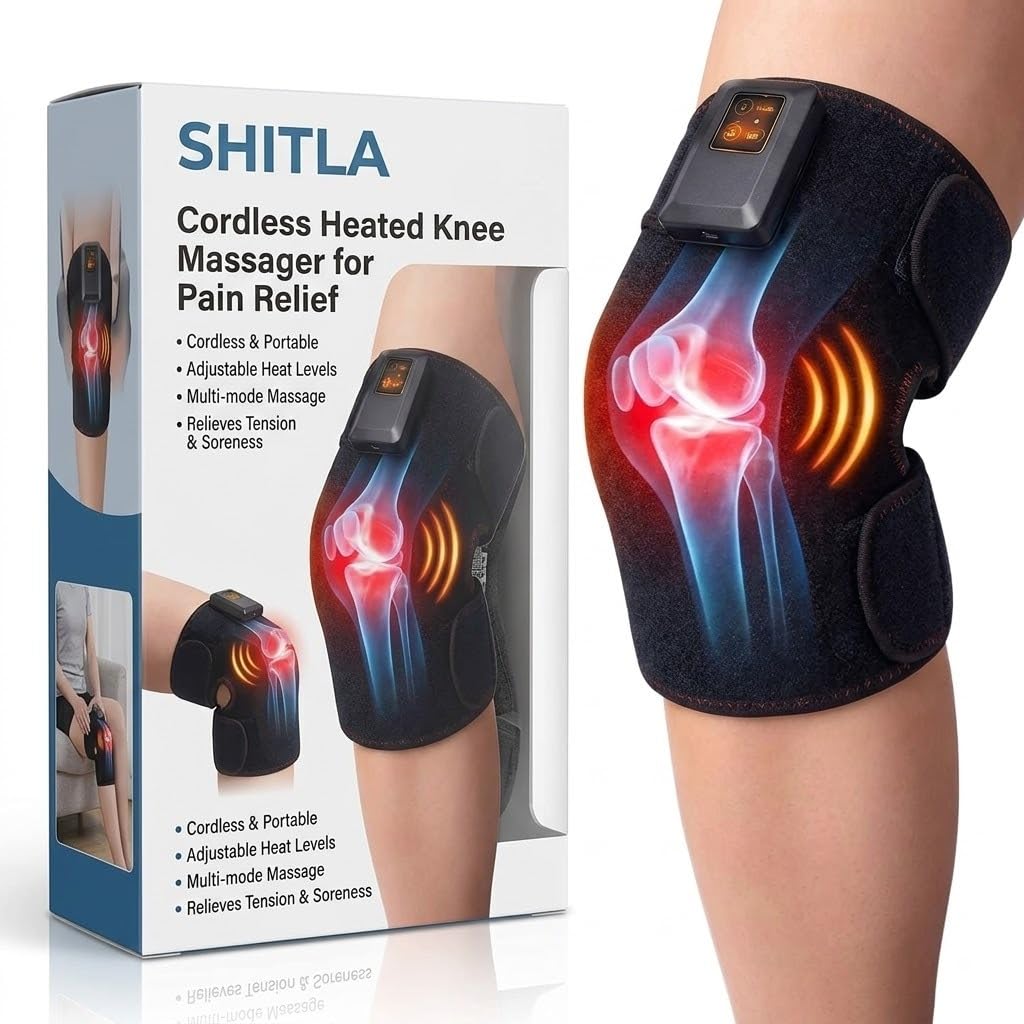 SHITLA Heat Therapy Massage Pad for Joint Pain