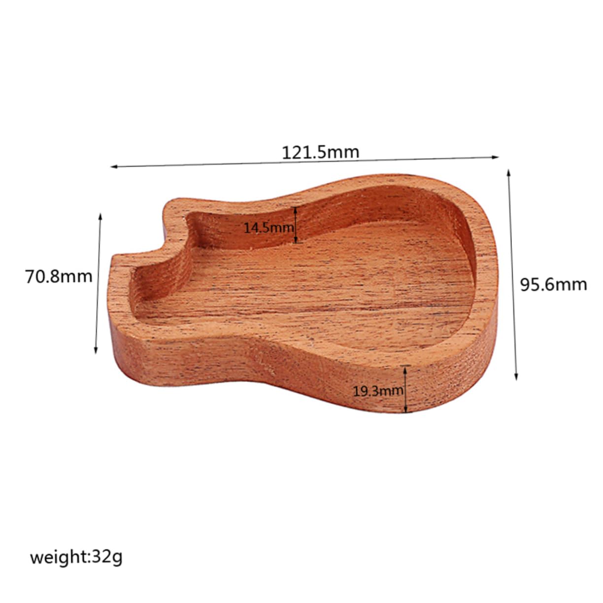 ifundom Guitar Pick Case Bass Pick Holder Wooden Guitar Pick Holder Guitar Accessories Guitar Pick Organizer Electric Guitar Pick Holder Guitar Accessory Musical Instrument