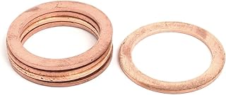 Aexit 5pcs 24mmx32mmx1.5mm Quality Parts Copper Flat Ring Sealing Crush Washer Gasket Model:92as503qo678