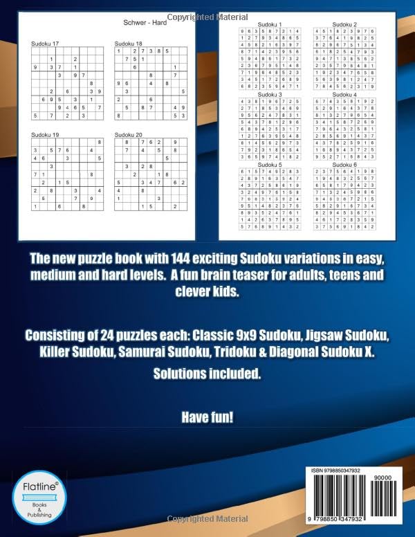 Miniatura 2 de Sudoku Fusion A Collection of Challenging Sudoku Variations