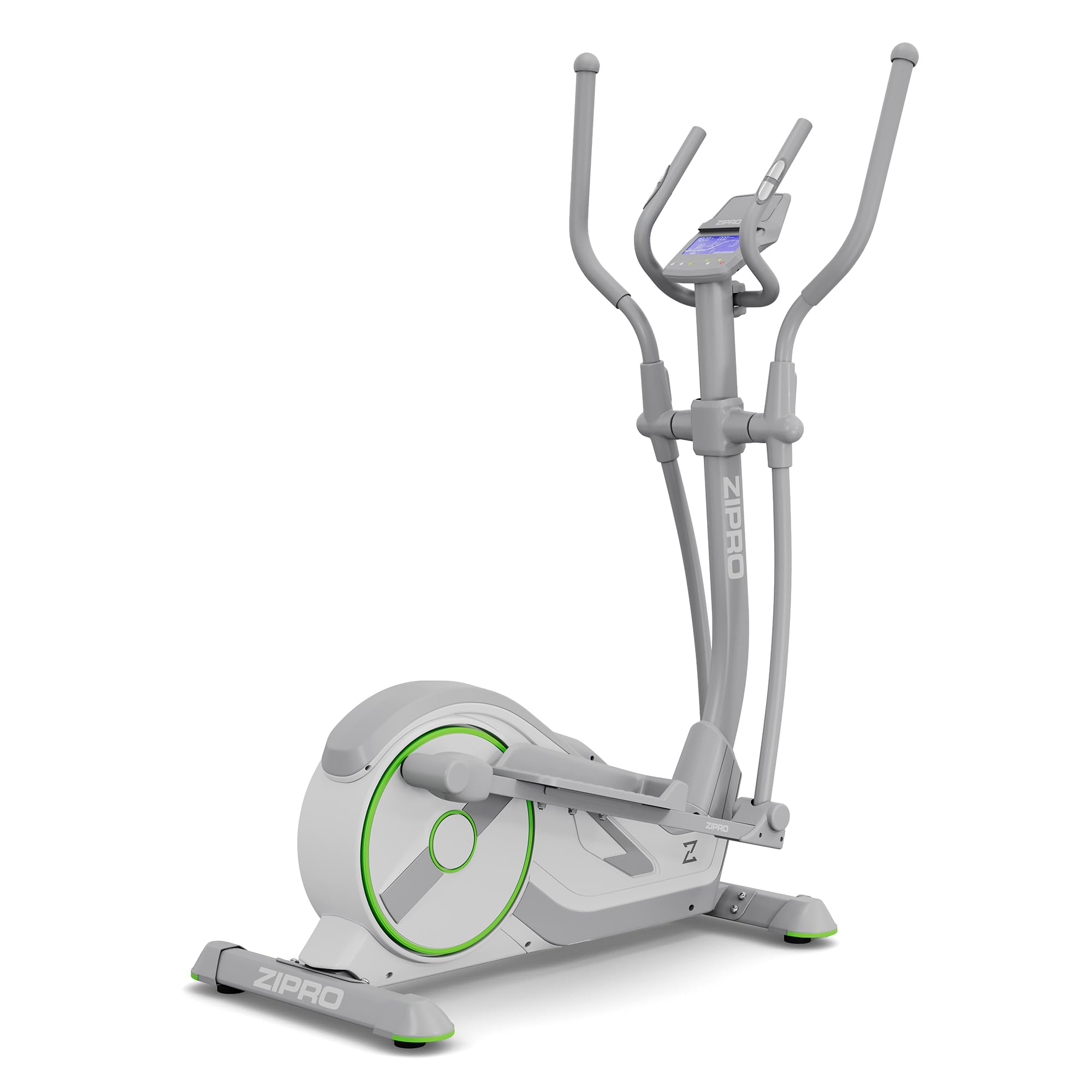 Zipro Elíptica Wave, Resistencia de hasta 120 kg, Equipo de Entrenamiento Cardiovascular, máquinas de Ejercicio, Entrenador doméstico, 32 Niveles de Resistencia, Bluetooth, Soporte para iPad