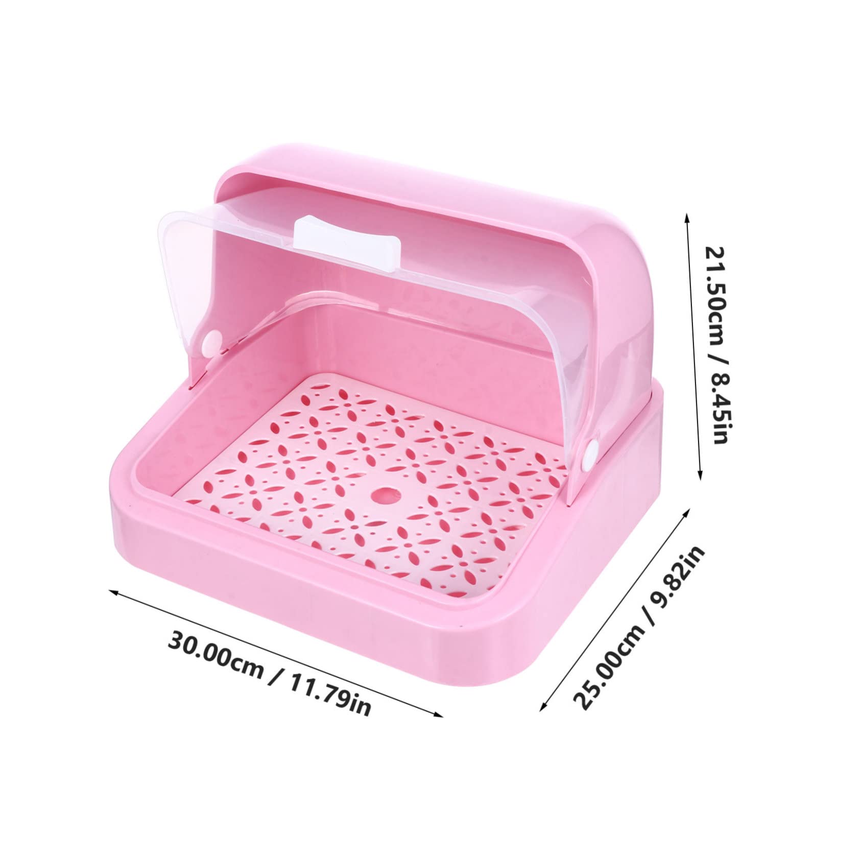 Aufbewahrungsbox Für Babyflaschen Mit Abtropffläche Großes Fassungsvermögen Pp-material 1 Stück Aufbewahrungsbox Für Stillflaschen Für Den Heimgebrauch Farbe
