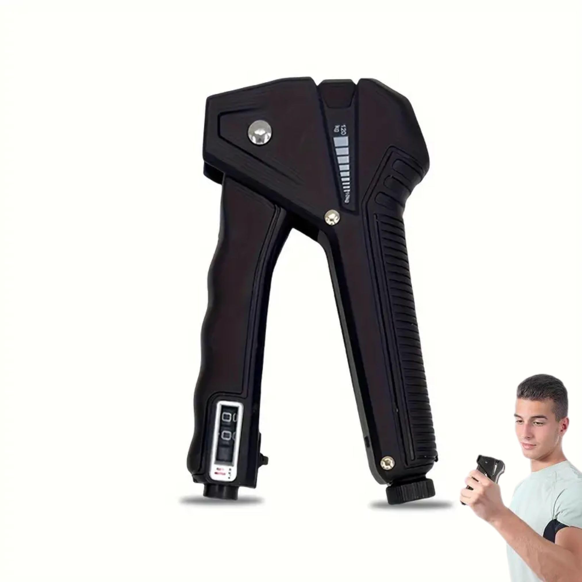 UDKI POWER Hand Grip Strengthener - Black| Adjustable Resistance 10-120kg with Counter | Non-Slip Gripper with Comfortable Handle | Ideal for Athletes and Hand Strength Building (B0DJ3932GH) Amazon Price History, Amazon Price Tracker