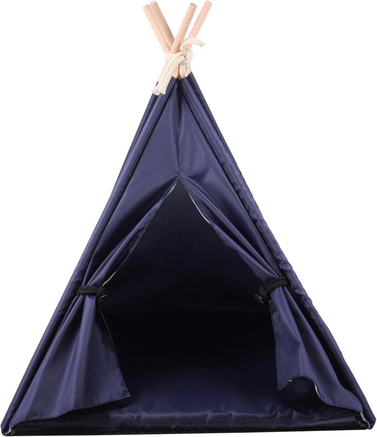 Waterproof Oxford Cloth PET Teepee Tent Washable Indoor Dog Tent House for Medium and Small Dogs and Cats Detachable Design Easy Clean Features