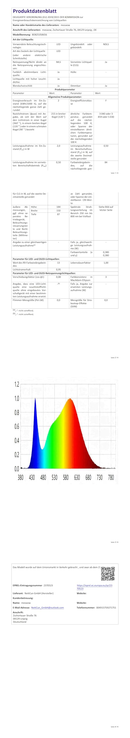 Lámpara de Mesa LED Inalámbrica, Lámpara de Noche con Batería - Color Blanco