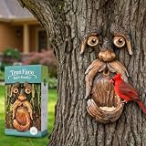 Tree Face, Tree Faces Outdoor, Tree Art, Tree Decorations Outdoor, Tree Faces, Tree Stump Decor...