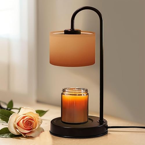 Miniatura 15 de Lámpara calentadora de velas con temporizador y atenuador, estilo bohemio de mediados de siglo de los años cincuenta, atómica, retro, lujosa,