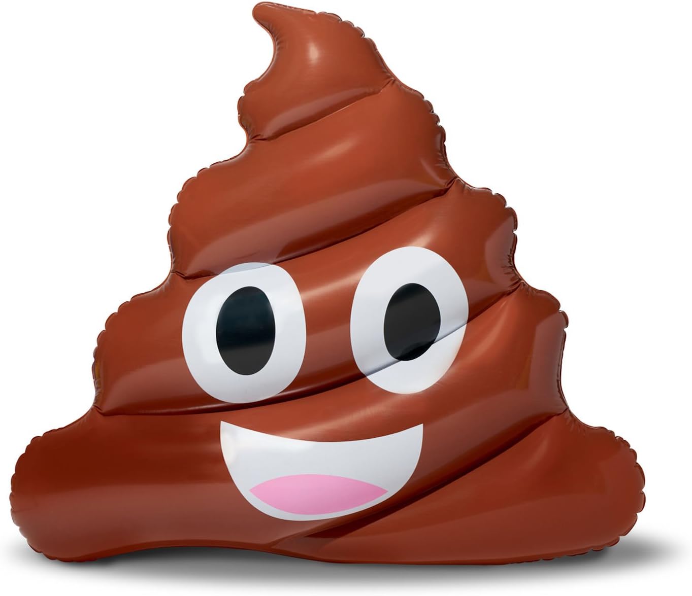 Poop Emoji Pool Float for Teenagers and Adults, Ride on Pool Toy, Funny