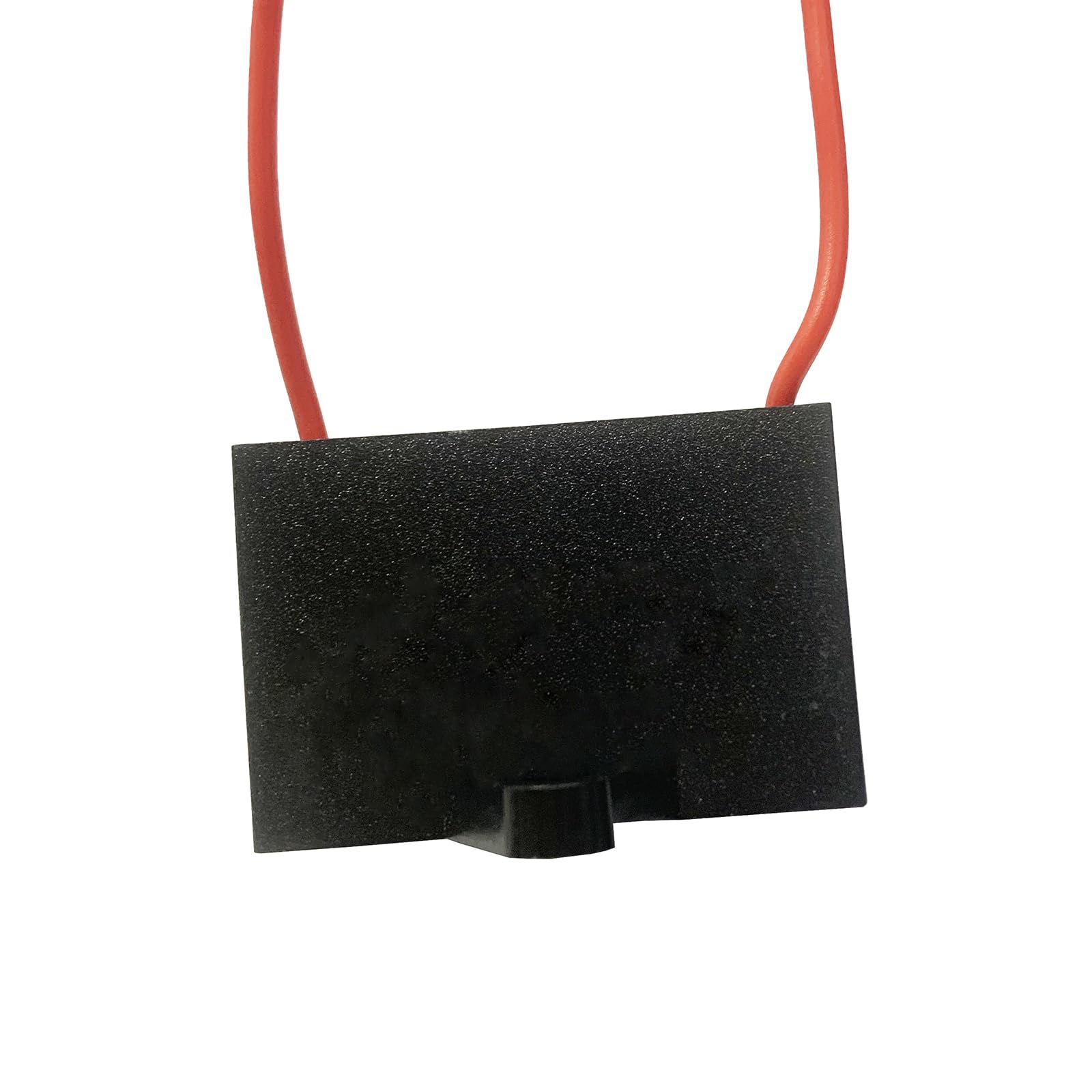 Wadoy CBB61 Ceiling Fan Capacitor 2 Wires 4.5uF Compatible with 450/400/350/300/250VAC Electrical Power Relay Connecting Capacitor(Black)